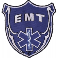 EMT Shield Patch | Embroidered EMT Patches